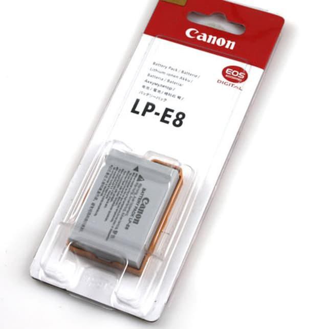 Diskon hari ini  BATERAI ORI / BATERAI CANON LP E8 EOS 550D 600D 650D 700D TERMURAH ORIGINAL ""