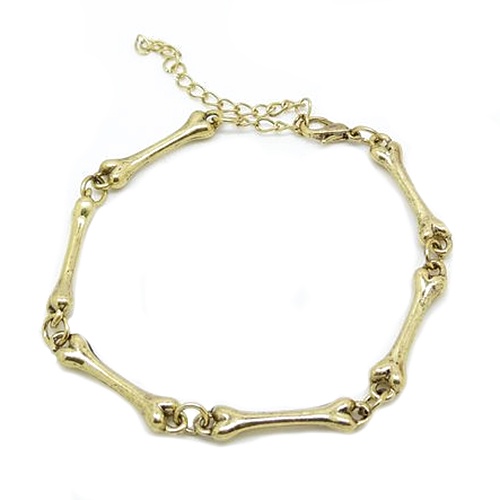 Hu Hu Hu Hu Hu Alat Bantu Pasang Kacamata♡ Gelang Tangan Rantai Bahan Alloy Gaya Gothic Punk Untuk Wanita