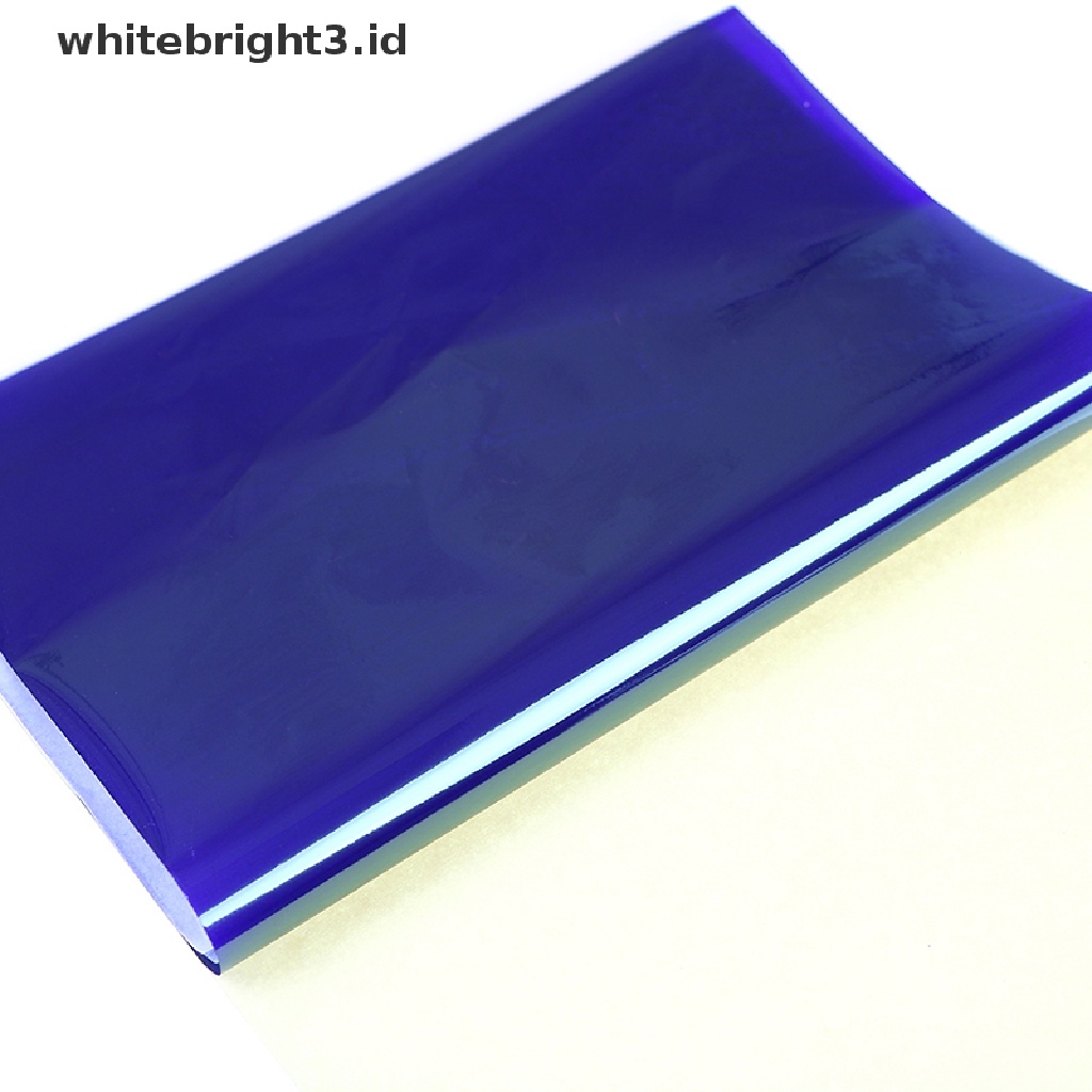 (whitebright3.id) 2pcs / Set Kertas Karbon Transfer Tato Ukuran A4