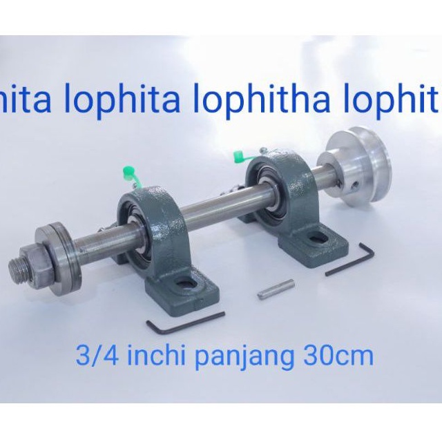 as gergaji serkel 3/4 inc panjang 30cm lengkap