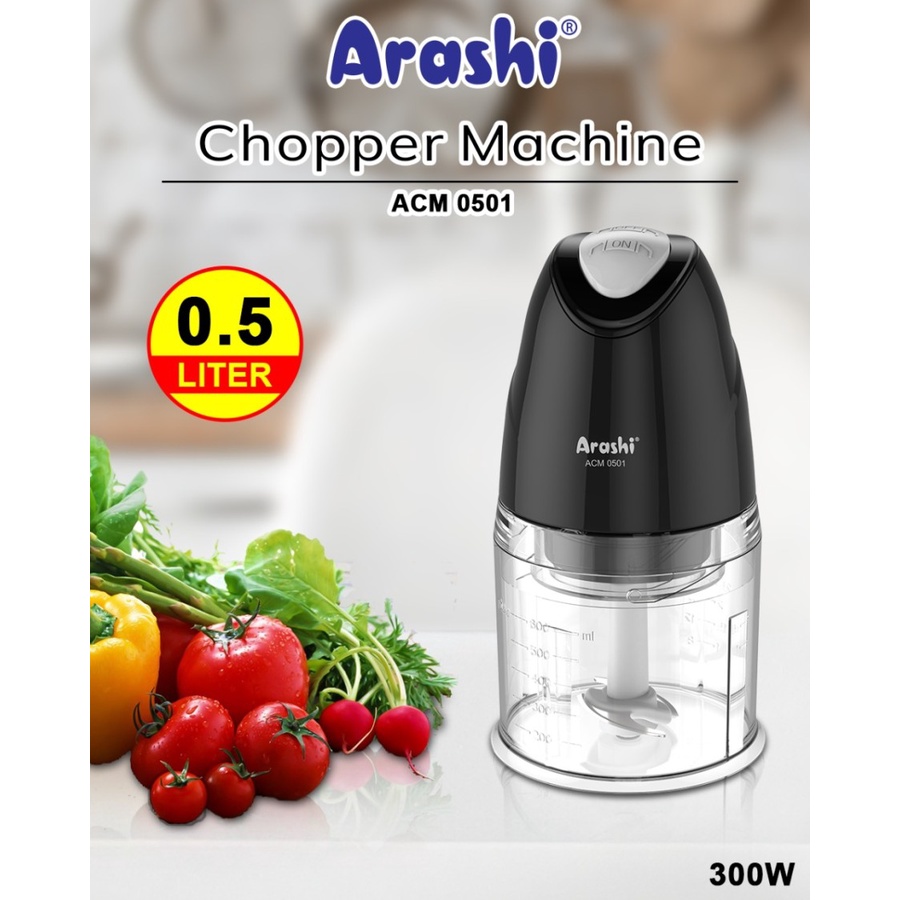 ARASHI CHOPPER MACHINE 0501 /PENGHALUS DAGING DAN BUMBU