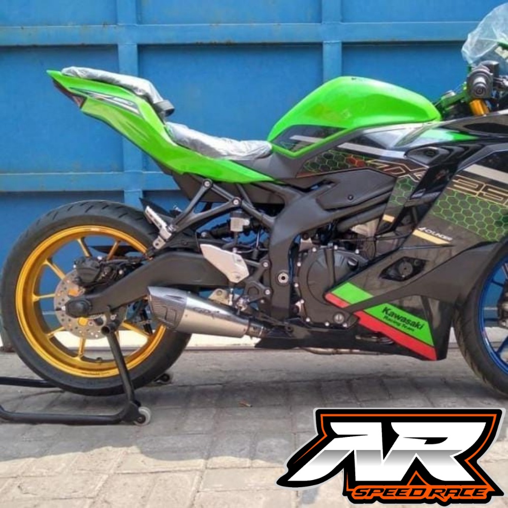 KNALPOT SHARK SERIES CLD RACING KAWASAKI NINJA ZX25R