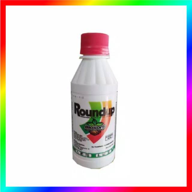 Roundup 486 SL Obat Untuk Rumput Liar / Gulma ( Herbisida ) 200 ml Round Up