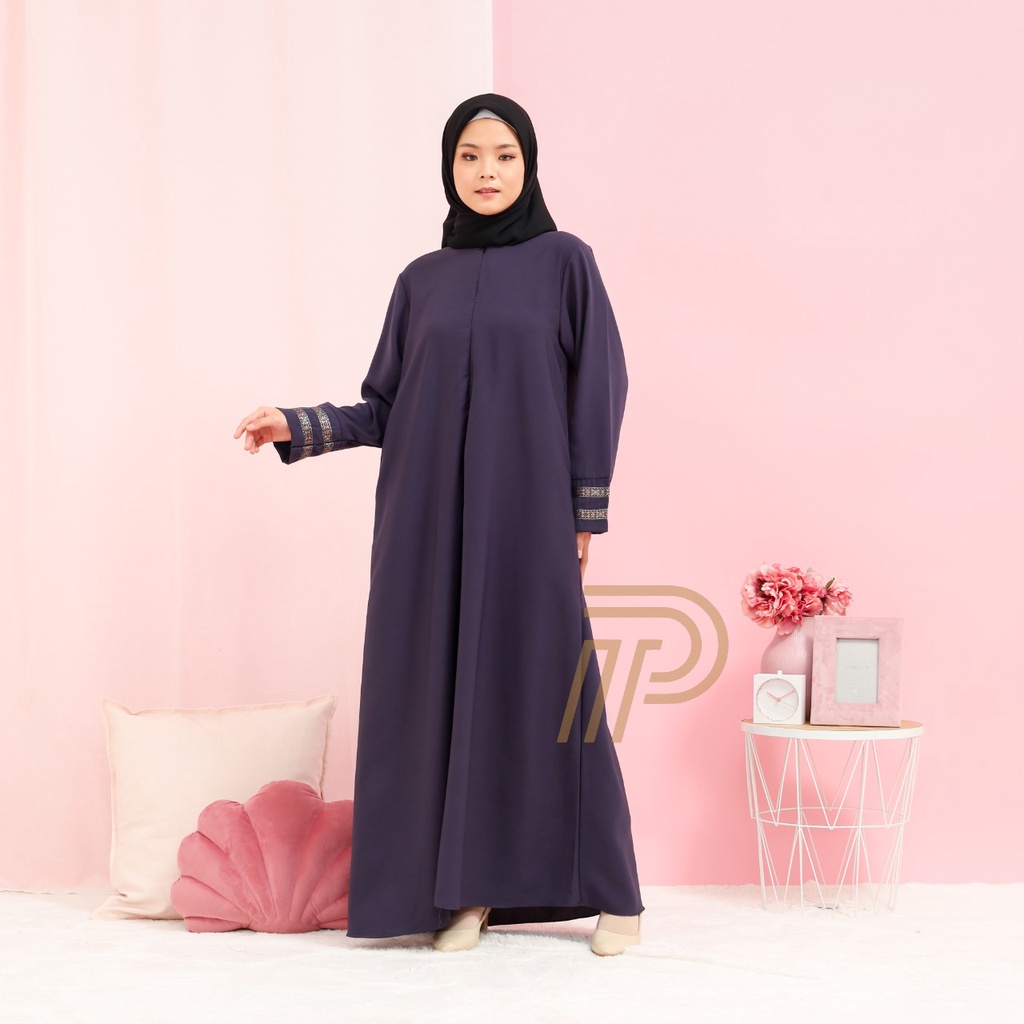 Parayu - Abaya basic pita bordir| Abaya turkey