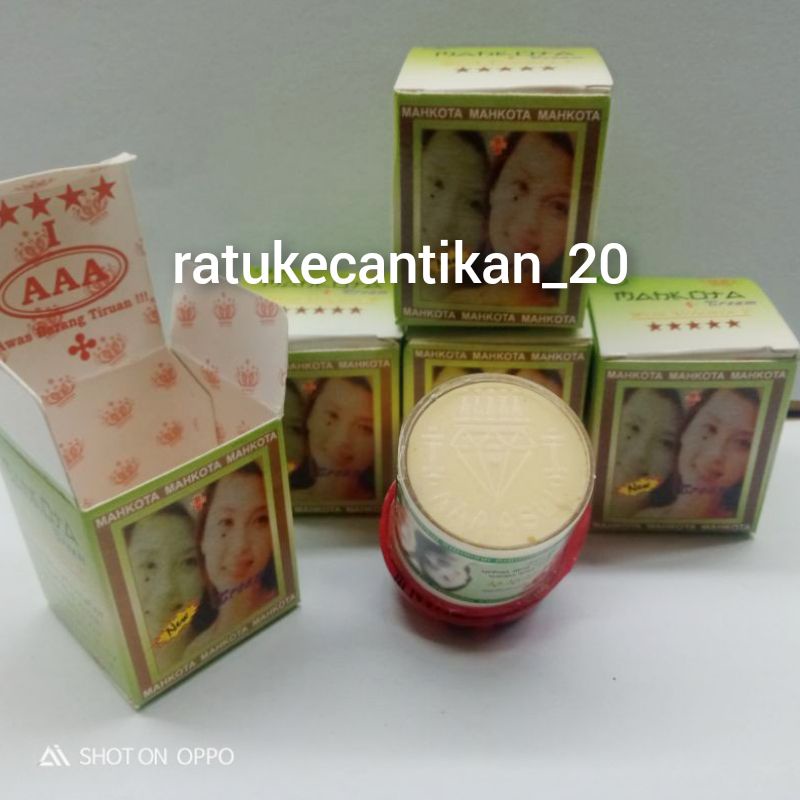 CREAM MAHKOTA SEGEL MERAH//CREAM MAHKOTA AAA ORIGINAL PERLUSIN