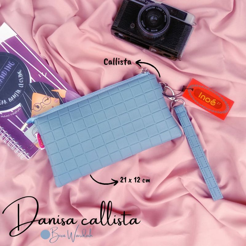 DANISA FLIP CALLISTA || DOMPET POUCH KOTAK || ORI BY INOE