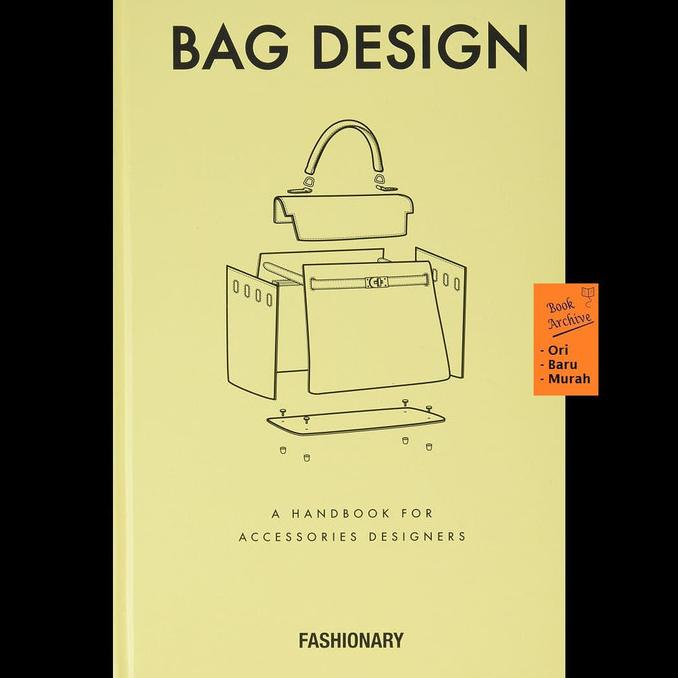 Diskon (Ready Stock) Bag Design Fashionary (Hardcover) (Promo)