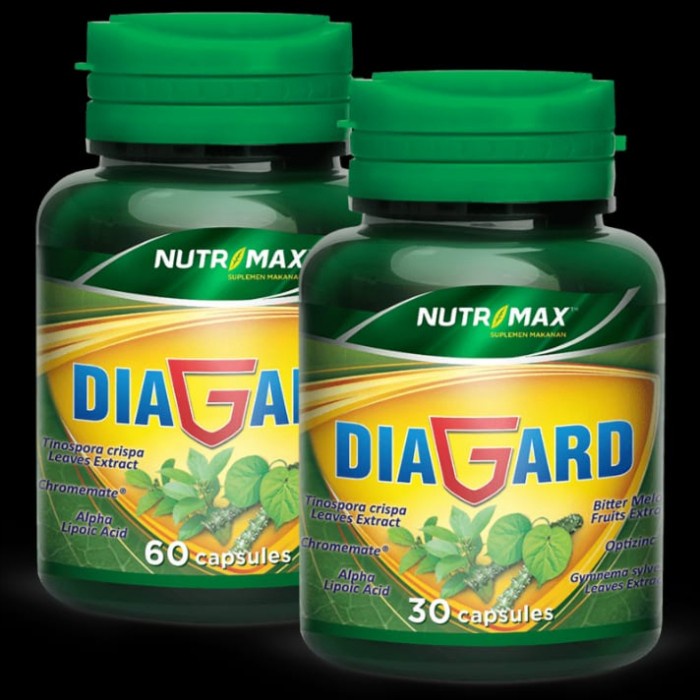 Nutrimax Diagard 30 Tablet / 60 Tablet untuk Diabetes & Luka Diabetes