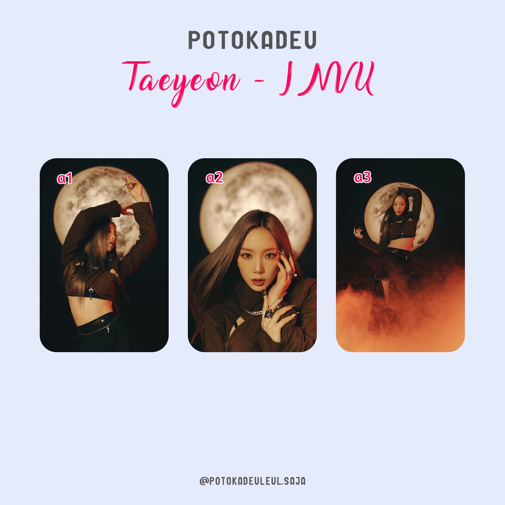 PS/010 -- [Photocard] SNSD Taeyeon - INVU