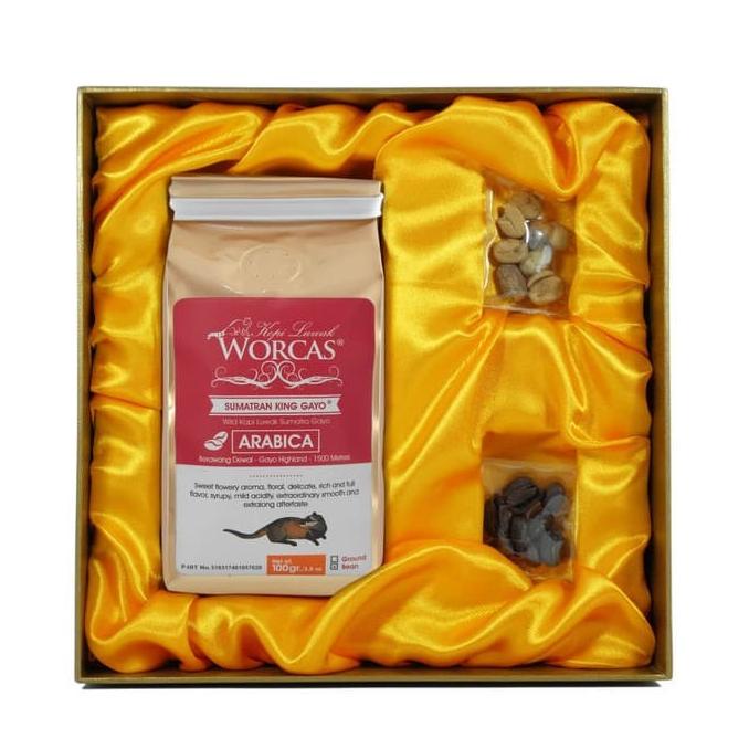 

KOPI LUWAK LIAR King Gayo 100gr - Large Gift Box -Diskon Besar