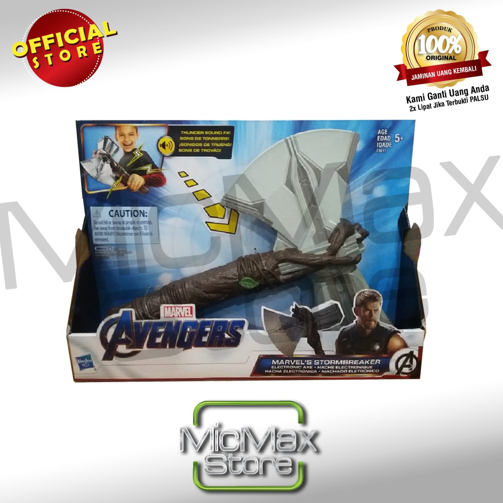 Marvel Avengers Infinity War Marvel’s Stormbreaker Mainan Original Asli thor hammer Palu Storm Break