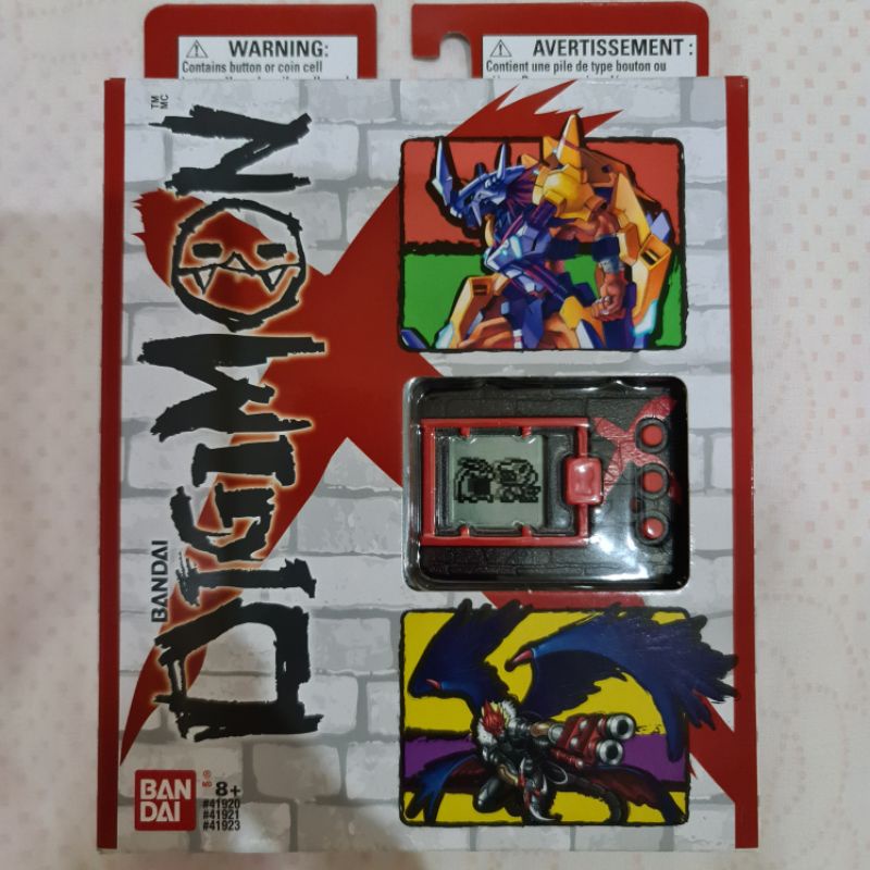 Digimon X Digivice DMX Black Red English Vpet Virtual Pet Digital Monster Monsters Tamagotchi Bandai