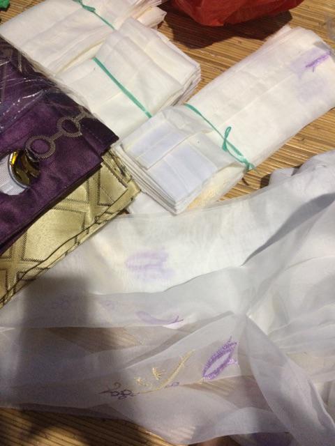 1meter Vitrase Import Tulip Bordir