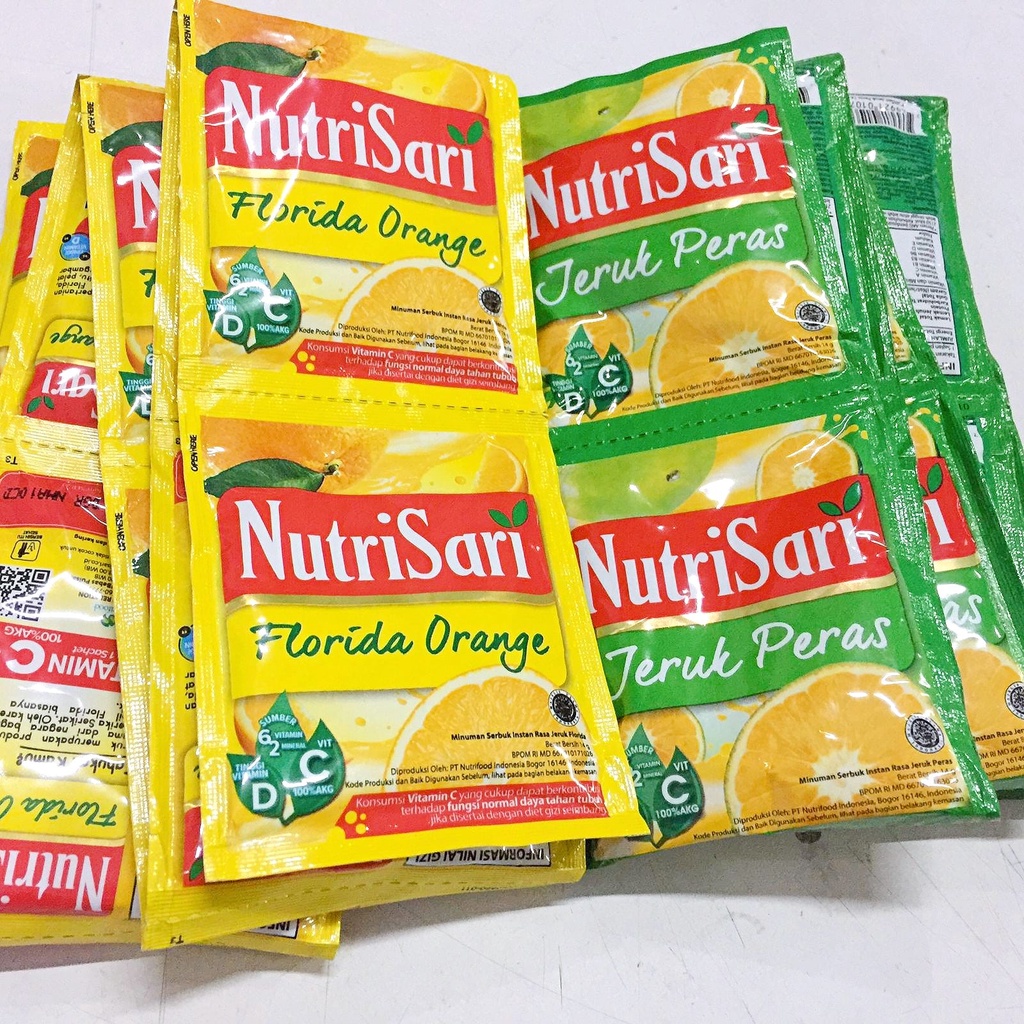 NutriSari Sachet Minuman Serbuk Instan - Pilih Varian Rasa