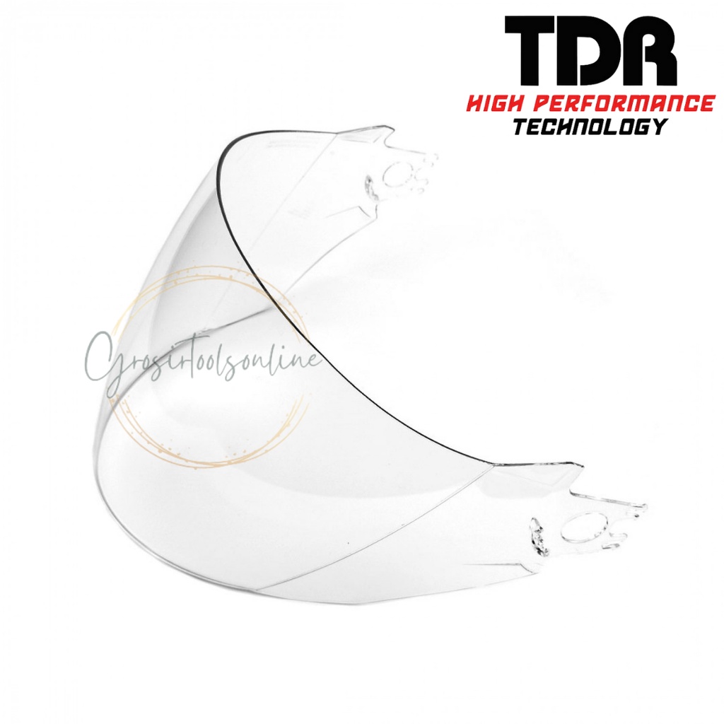 Kaca Helm Visor for Helmet TDR Half Face XD-611
