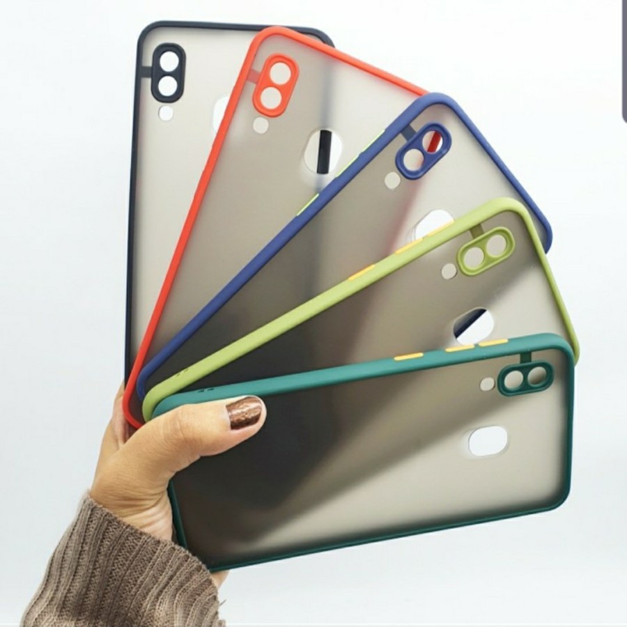 Samsung A20 A30 A50 A50S A30S A70 A70S A80 A03S Case Dove Matte Mychoice Slim Fuze Macaron