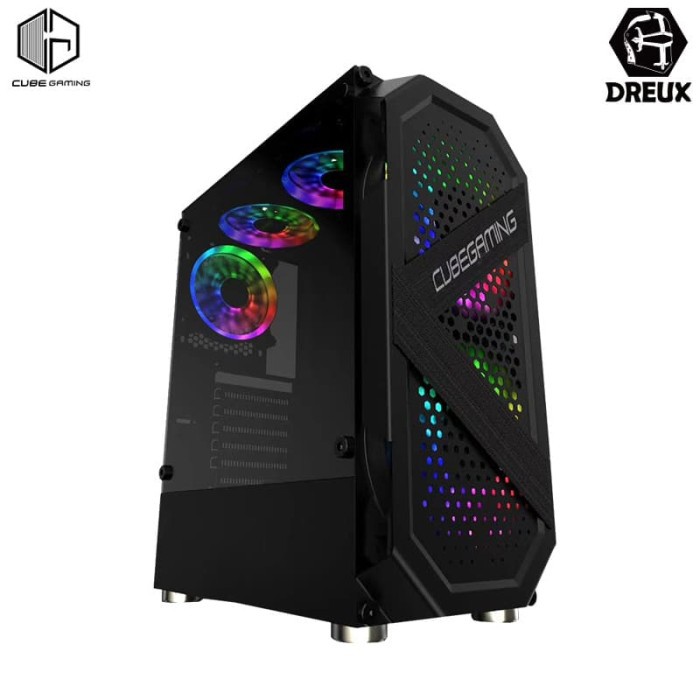 PC RAKITAN Intel Core i3 9100F/16GB RAM/GTX 1050Ti 4GB/Desain-Gaming