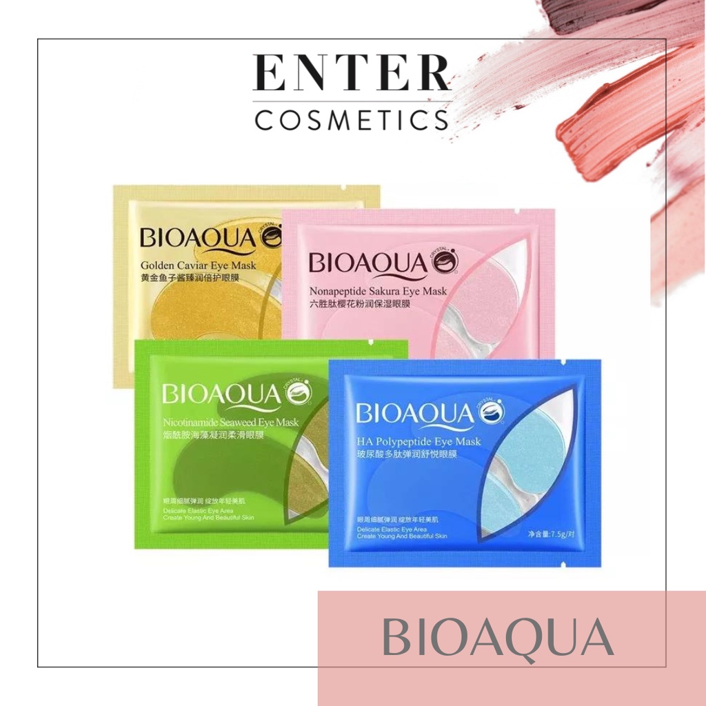 BIOAQUA Eye Mask Moisturizing | Bioaqua Masker Mata 7.5gBPOM | BIOAQUA Lip Mask