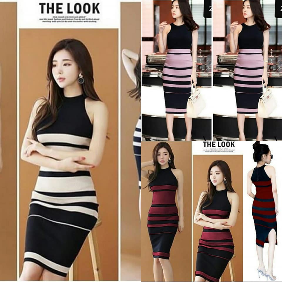 Dress Rajut Dress Pesta REINA DRESS RAJUT KREM r