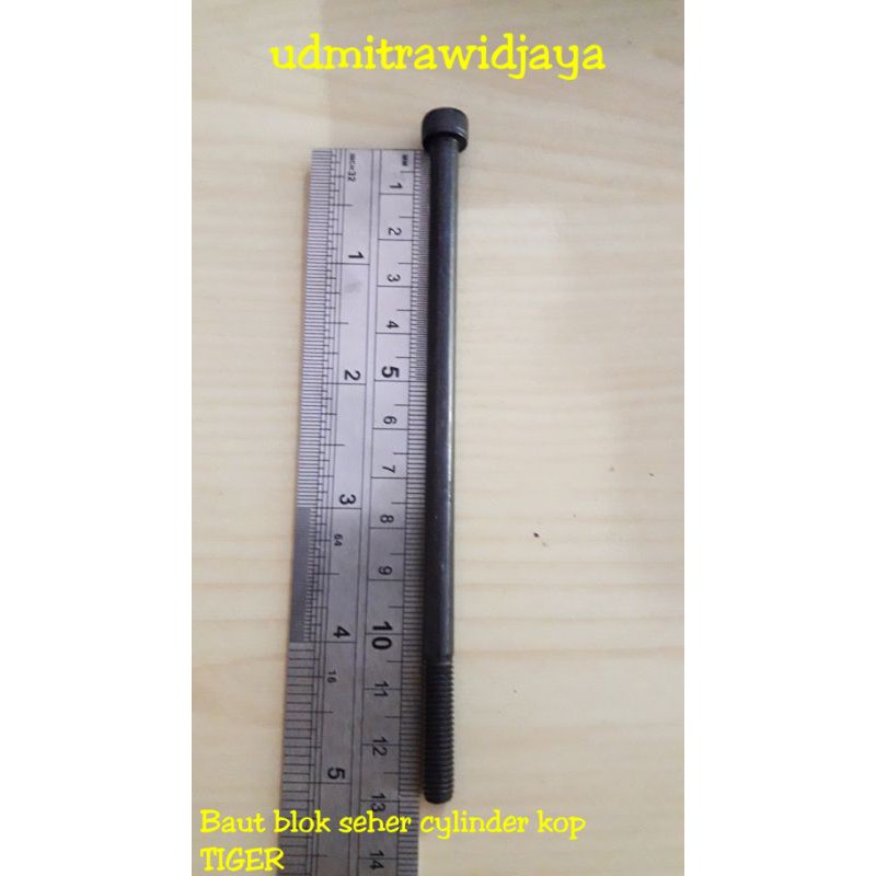 Baut L blok samping seher silinder CRF 230 dan Tiger