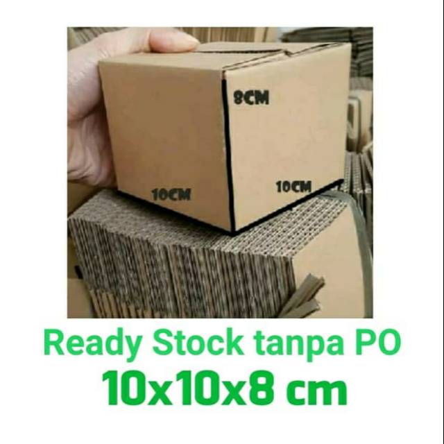 

KARDUS/KARDUS/KARTON POLOS MURAH UK 10 x 10 x 8 cm Ready Stock
