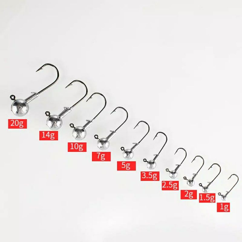 kail pancing softlure jighead murah laris semarang