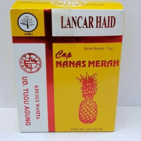 

Jamu Nanas Merah Lancar Haid asli