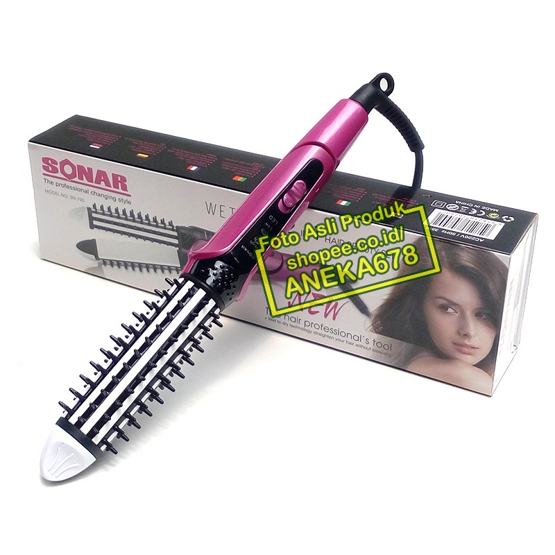 SONAR SN-790 2in1 ALAT CATOK CATOKAN RAMBUT SN790 LURUS BLOW CURLY KERITING 2 in 1