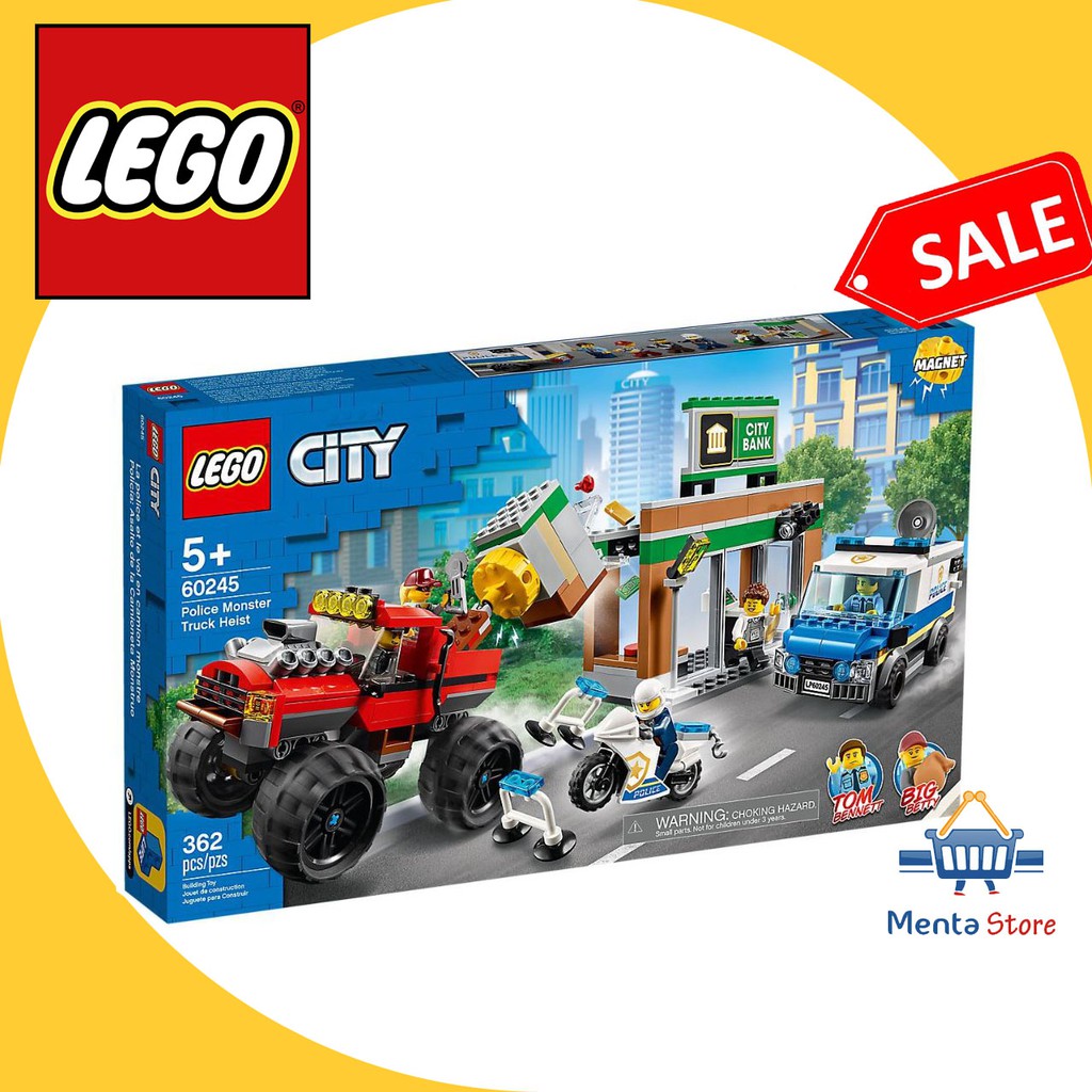 LEGO 60245 CITY Police Monster Truck Heist