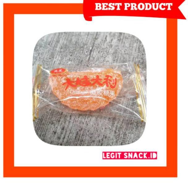 

>Permen Jelly Jeruk / Orange Jelly Candy / Jeli Kiloan 500 Gram Pr0duk Ready,,<