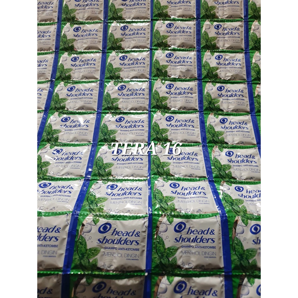 Shampo head &amp; shoulders sachet/renceng isi 12