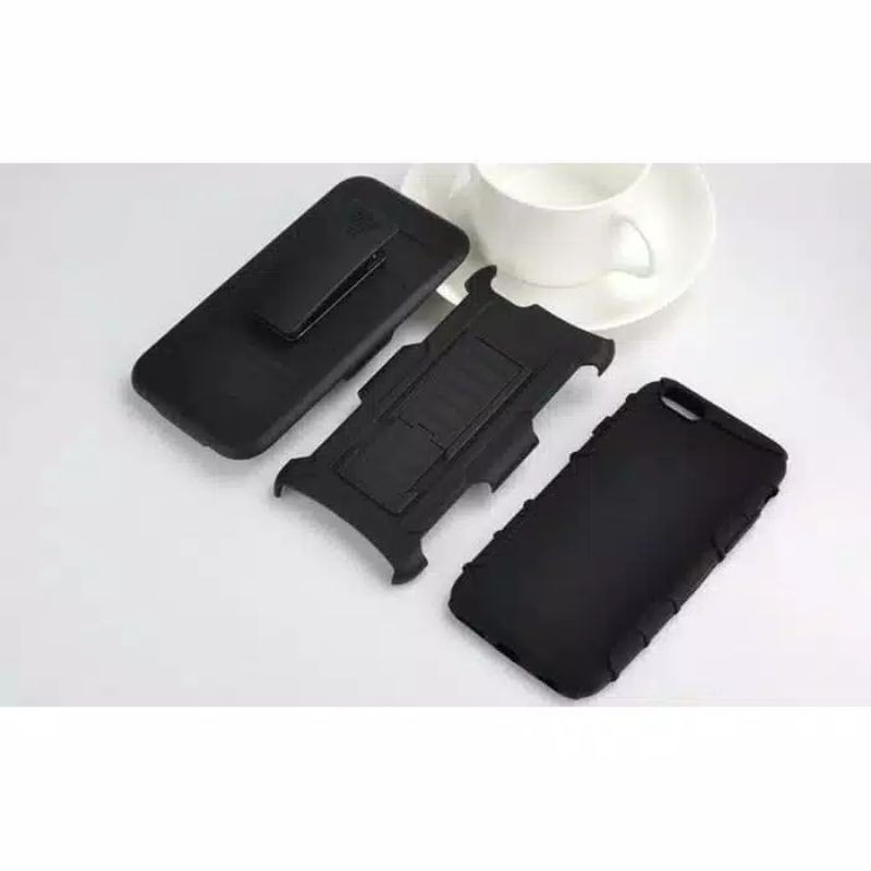 Rugged Armor + clip Holster iPhone 6 Stand Case