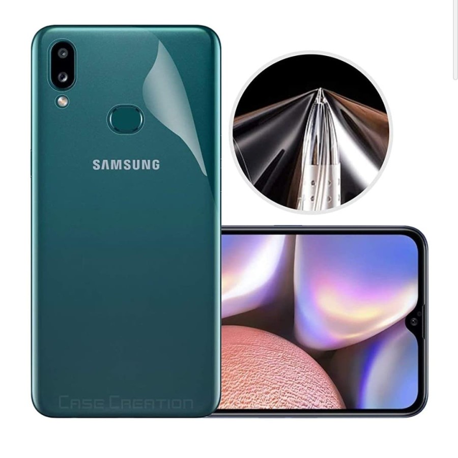 SAMSUNG A02S A03S A02 M02 A70 A50 A50S A30S A30 A20 A20S A10 A10S ANTI GORES HYDROGEL BACK BELAKANG BENING CLEAR PLASTIK KHUSUS BAGIAN BELAKANG SCREEN GUARD GEL PELINDUNG BELAKANG ANTI JAMUR