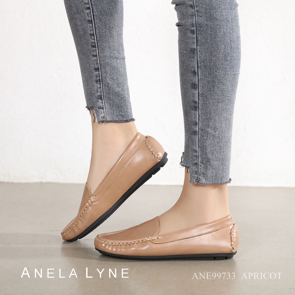 ANELA LYNE SEPATU FLAT SHOES LOAFERS BERTI 99733 ORIGINAL