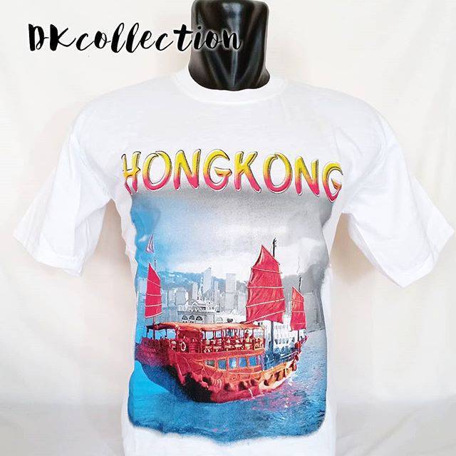 Kaos Hongkong kaos Macau Souvenir baju hongkong