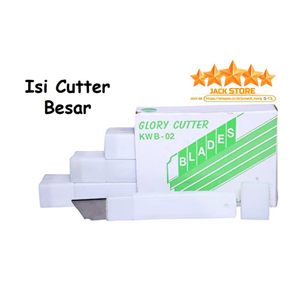 

Isi Cutter Glory Besar (1 tube)