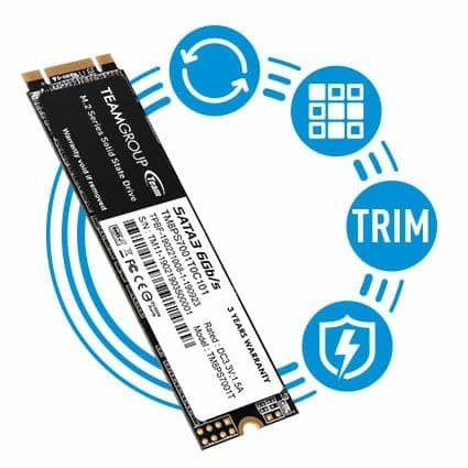 Team Group MS30 SSD 1TB DAN 2TB M.2 SATA III 6Gb/s