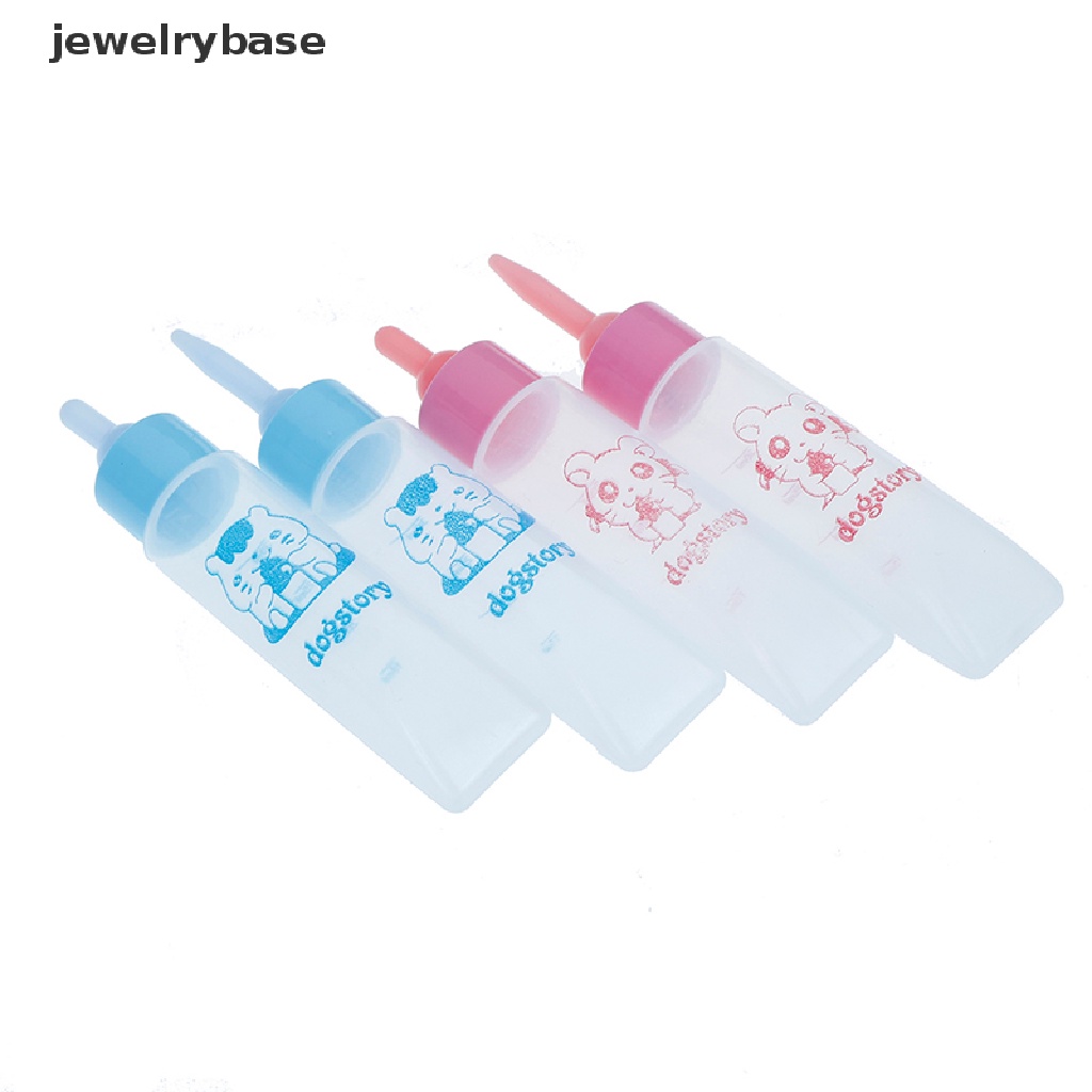 Base Botol Susu 30ml Dengan Dot Silikon Untuk Hewan Peliharaan Kecil / Hamster / Anjing / Kucing