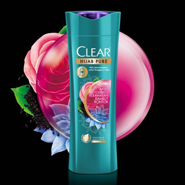 Clear Shampoo Hijab Pure Anti Ketombe dan Rontok