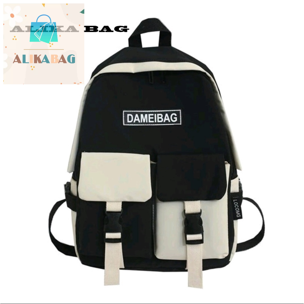 ALIKA BAG - Tas Ransel Wanita Fashion Casual New Mixed Color