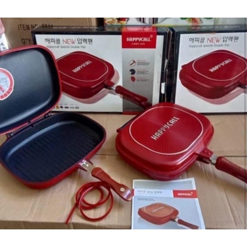 Happy Call Happycall Double Pan HC Panggangan Pemanggang