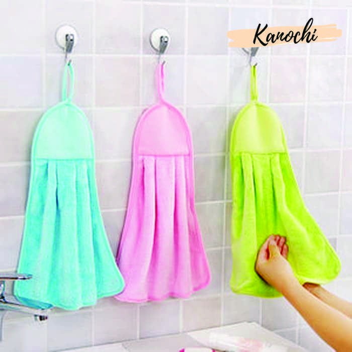 Hand Towel Kain Lap Tangan Warna Polos Handuk Kain Lap Tangan Polos