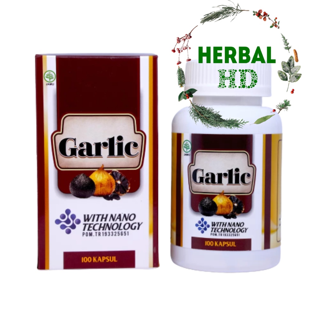 Black Garlic - Obat herbal penghilang benjolan di vagina, Benjolan Di Anus, Bartholin, Miom, Kanker 