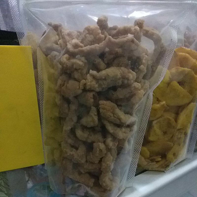 

keripik usus ayam