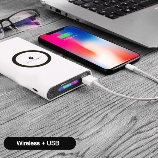 Powerbank Qi Wireless Charging 20000mah Power Bank 20000 mah Fast