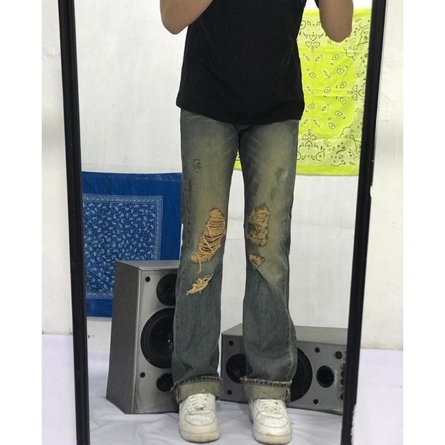 ripped jeans UNDERCOVER