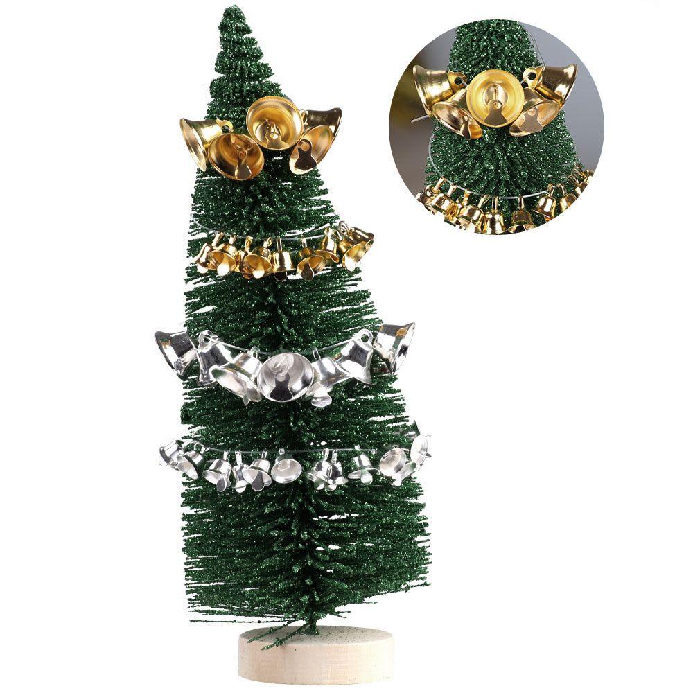 Solighter 10pcs Lonceng Aksesoris Perhiasan Logam Pembukaan Bell Natal