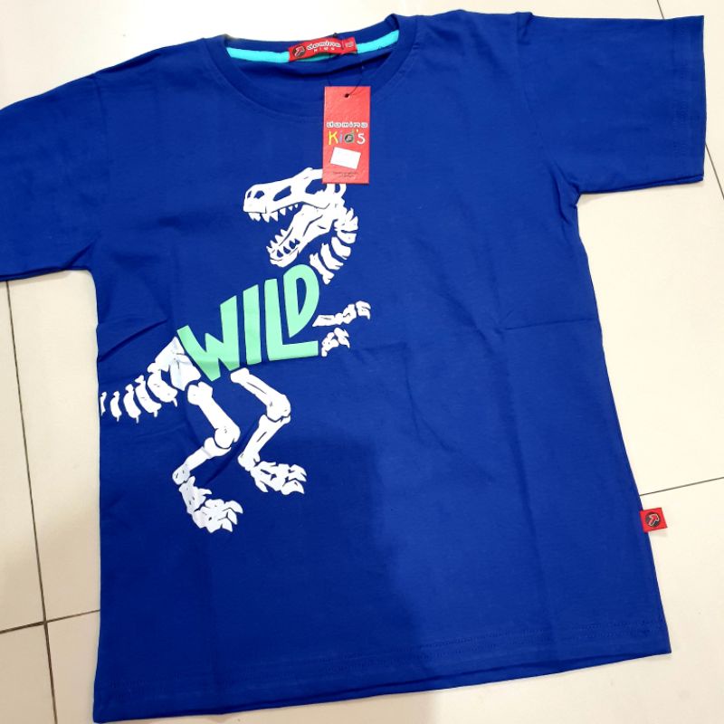 Kaos Anak Laki /Kaos Oblong Anak Laki /Domino Kids / NO : 0 - 2 /UMUR 1- 3 TAHUN