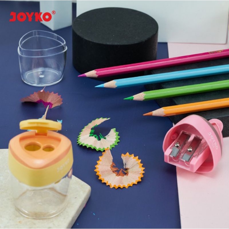 

Rautan Serutan Sharpener Joyko B-166 2 In 1