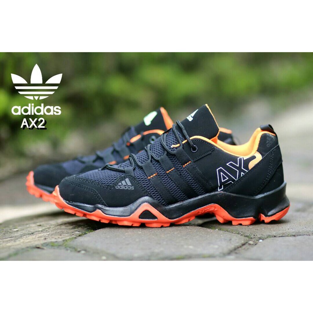 Asli Merek Sepatu Adidas ax2 terrex sport outdoor pria Import Kets Running Kerja Harian Kuliah Ori P